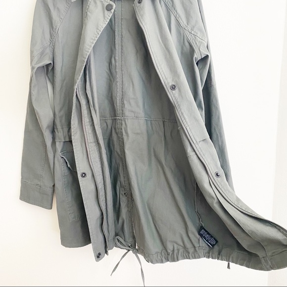 Anthropologie Sanctuary Anorak Military Style Long Field Jacket Olive Green S - Picture 9 of 13